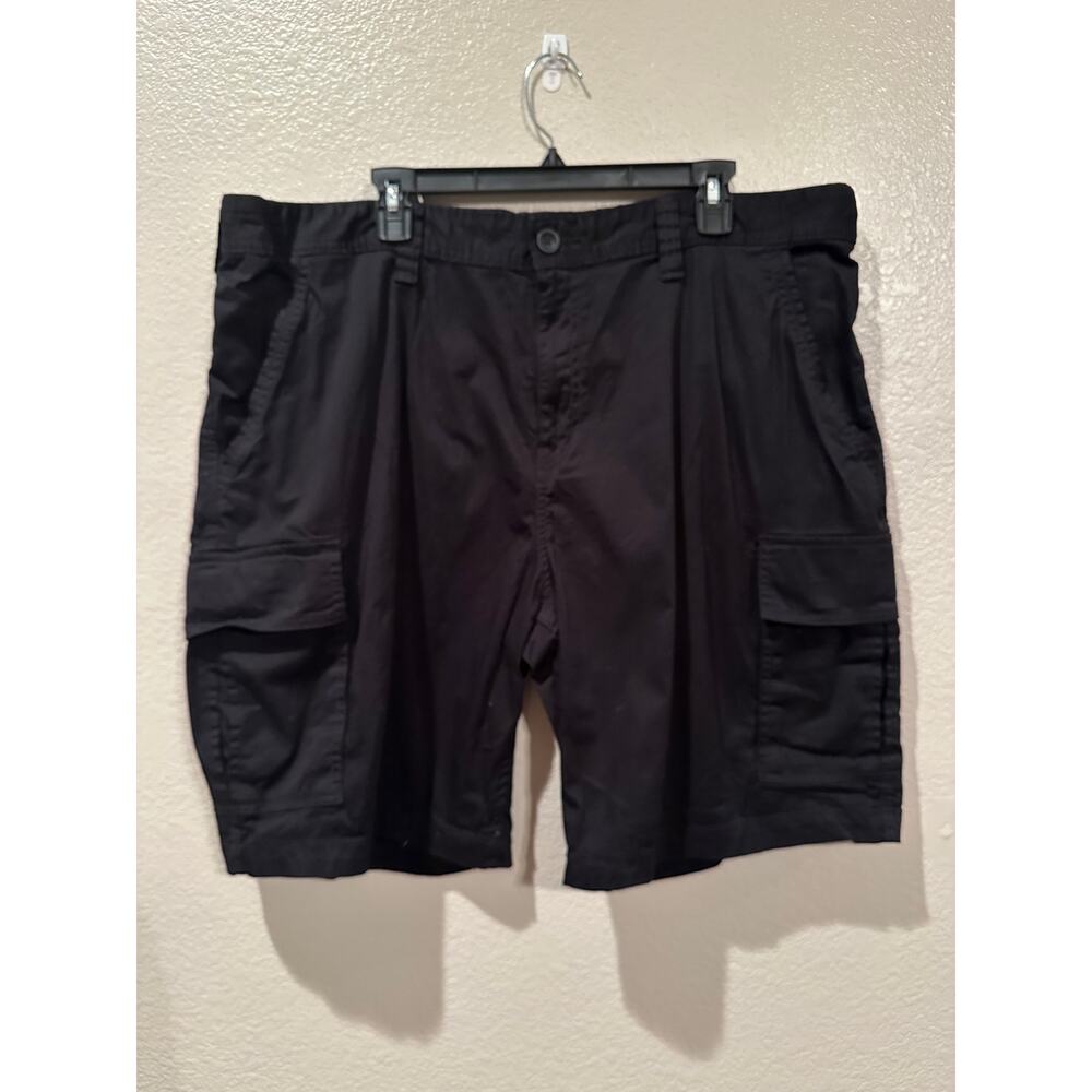 George Black Khaki Cargo Short Sz 44
